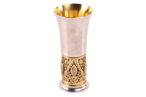 Lot 476 - An Aurum Limited Edition silver goblet, Hector...