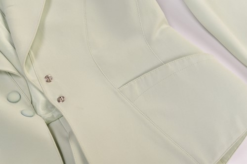 Lot 349 - Thierry Mugler - a two-piece power suit in...