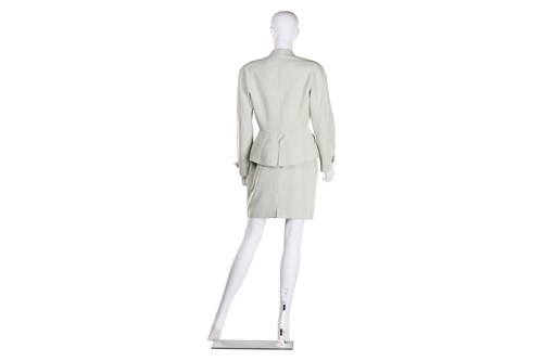 Lot 349 - Thierry Mugler - a two-piece power suit in...