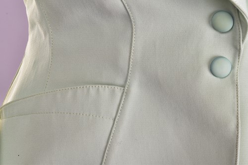Lot 349 - Thierry Mugler - a two-piece power suit in...