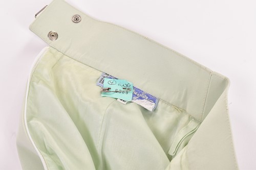 Lot 349 - Thierry Mugler - a two-piece power suit in...
