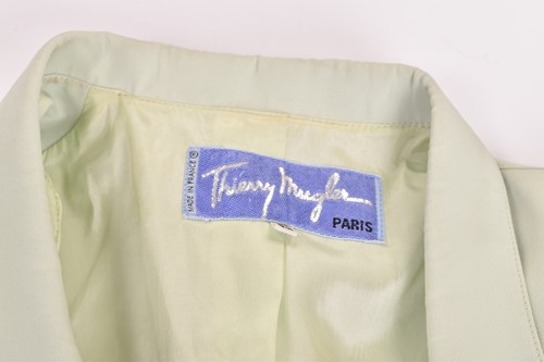 Lot 349 - Thierry Mugler - a two-piece power suit in...