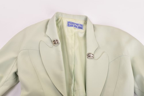 Lot 349 - Thierry Mugler - a two-piece power suit in...