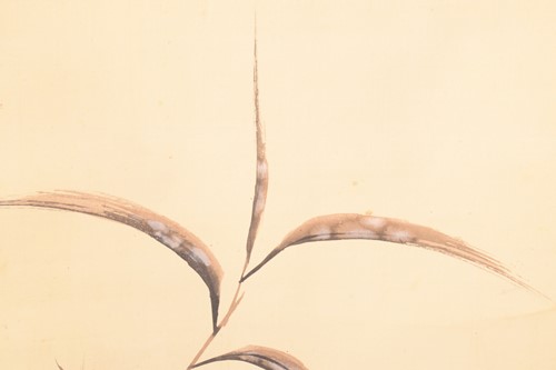 Lot 119 - Unrinin Sozan (1837-1914) Japanese, a hanging...