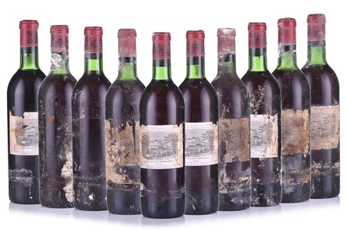 Lot 58 - Ten bottles of Chateau Lafite Rothschild...