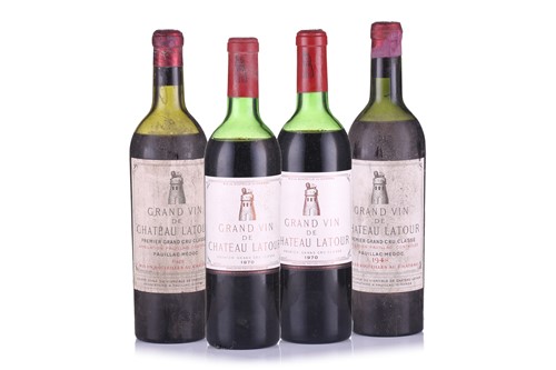 Lot 134 - Four bottles of Chateau Latour Premier Grand...