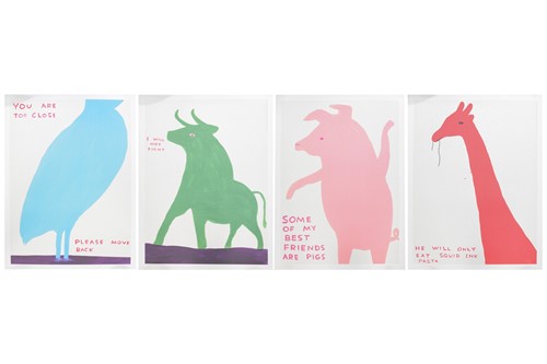 Lot 19 - David Shrigley OBE (b.1968) British, a set of...