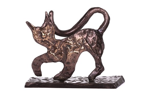 Lot 73 - Yves Lohe (b.1947) French, a patinated bronze...