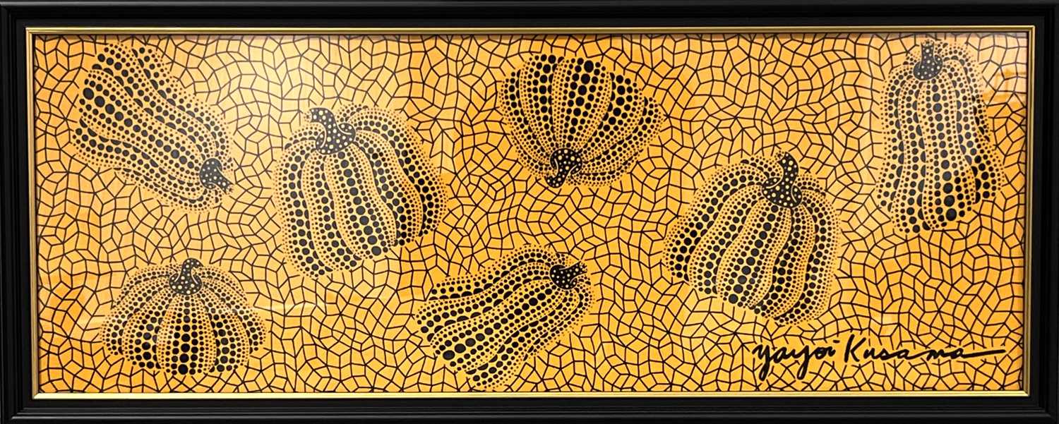 Lot 28 - Yayoi Kusama (b.1929) Japanese, 'Pumpkins',...