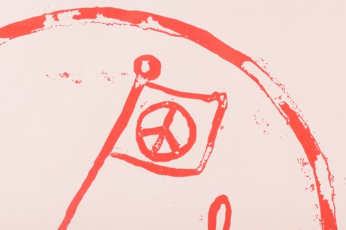 Lot 17 - Yoshitomo Nara (b.1959) Japanese, 'Peace Dog',...