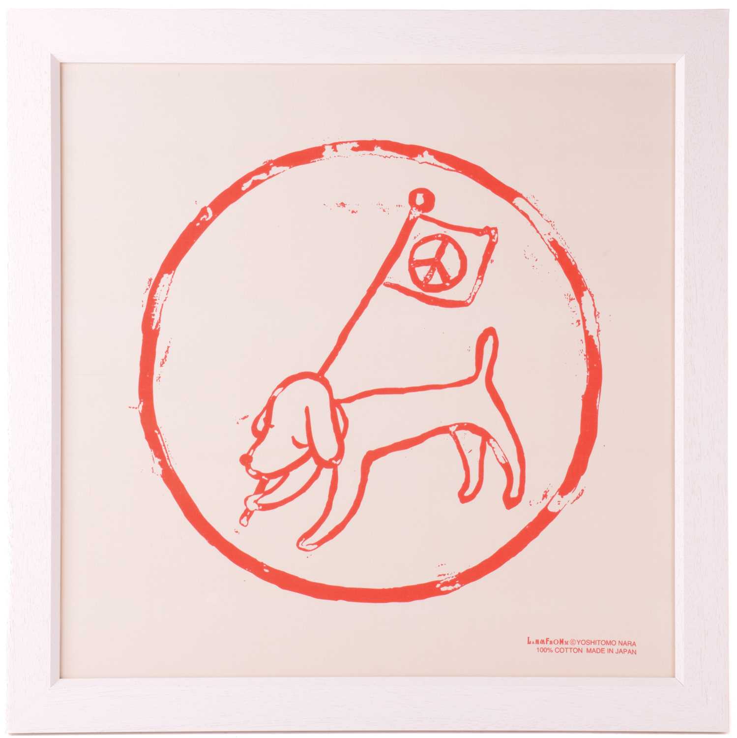 Lot 17 - Yoshitomo Nara (b.1959) Japanese, 'Peace Dog',...