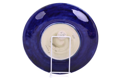 Lot 106 - A pair of Walter Moorcroft circular pottery...