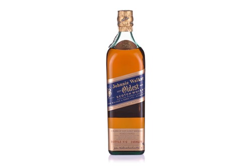 Lot 19 - A bottle of Johnnie Walker Oldest Scotch...