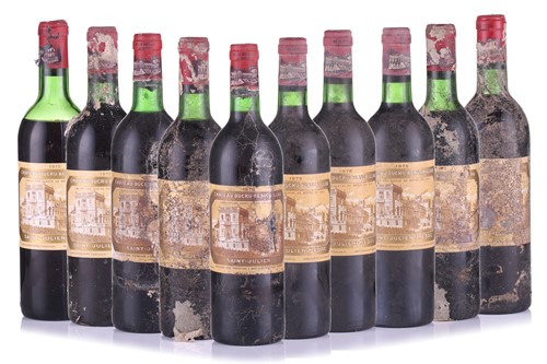 Lot 136 - Ten bottles of Chateau Ducru Beaucaillou 2eme...