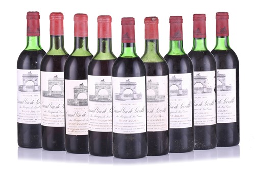 Lot 54 - Nine bottles of Chateau Leoville Las Cases 2em...