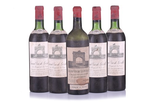 Lot 120 - Five bottles of Chateau Leoville Las Cases...