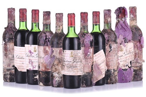 Lot 119 - Eleven bottles of Chateau Giscours 3eme Cru...