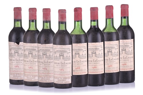 Lot 152 - Eight bottles of Chateau La Lagune 3eme Cru...