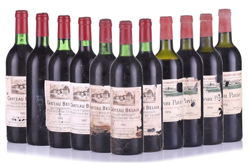 Lot 111 - Eleven bottles of St Emilion comprising four...