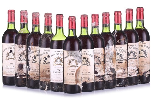 Lot 52 - Twelve bottles Chateau Puy Ducasse 5eme Cru...