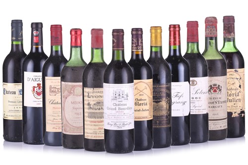 Lot 108 - Twelve bottles of mixed wine comprising of one...