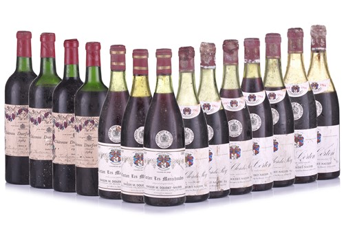 Lot 123 - Fourteen mixed bottles of wine comprising four...