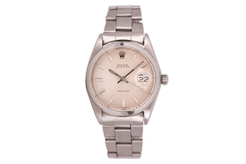 Lot 474 - A Rolex precision 36mm reference 6694,...