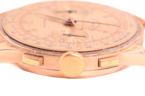 Lot 399 - A Chronographe Suisse 17 Rubis watch,...