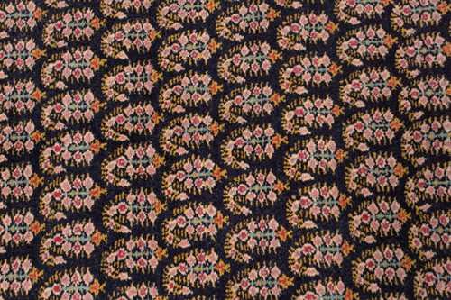 Lot 156 - A black ground Senneh rug with an allover...