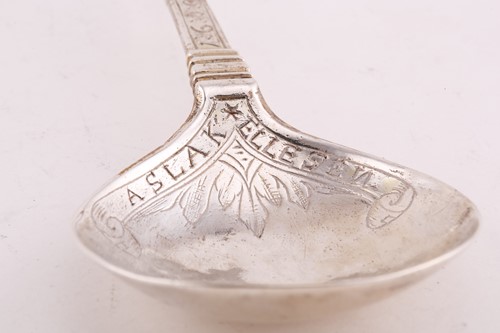 Lot 540 - An early Norwegian silver spoon dated 1600 by...