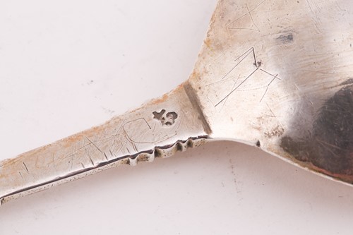 Lot 540 - An early Norwegian silver spoon dated 1600 by...
