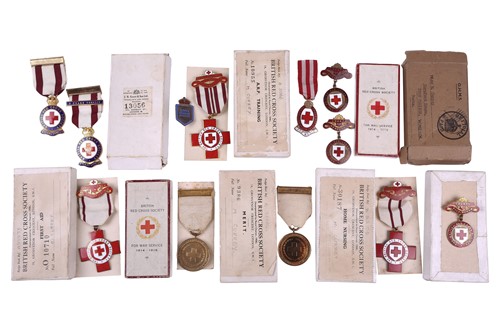 Lot A collection of British Red Cross Society...