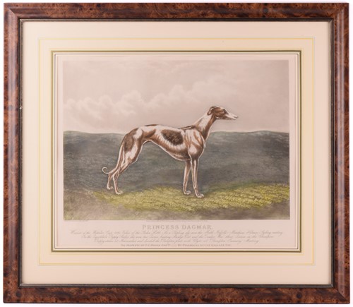 Lot 93 - After Edwin Henry Hunt, a pair of greyhound...