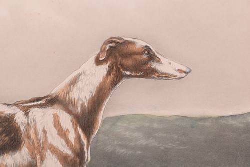 Lot 93 - After Edwin Henry Hunt, a pair of greyhound...