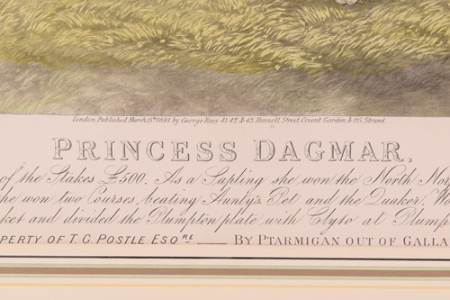 Lot 93 - After Edwin Henry Hunt, a pair of greyhound...