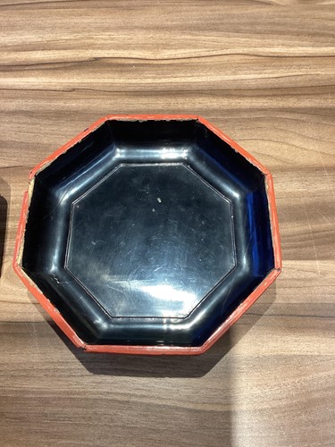 Lot 110 - A Cinnabar lacquer peach shape box, the lid...