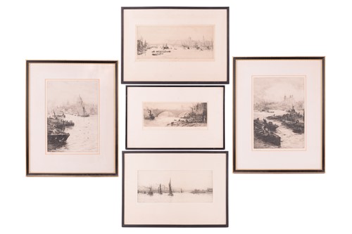 Lot 97 - William Lionel Wylie (1851 - 1931), Five views...