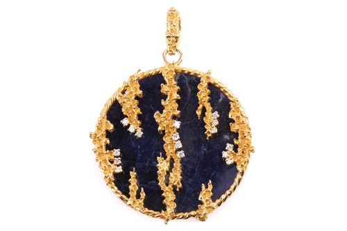 Lot 107 - Harris & Maisey - a Modernist sodalite and...