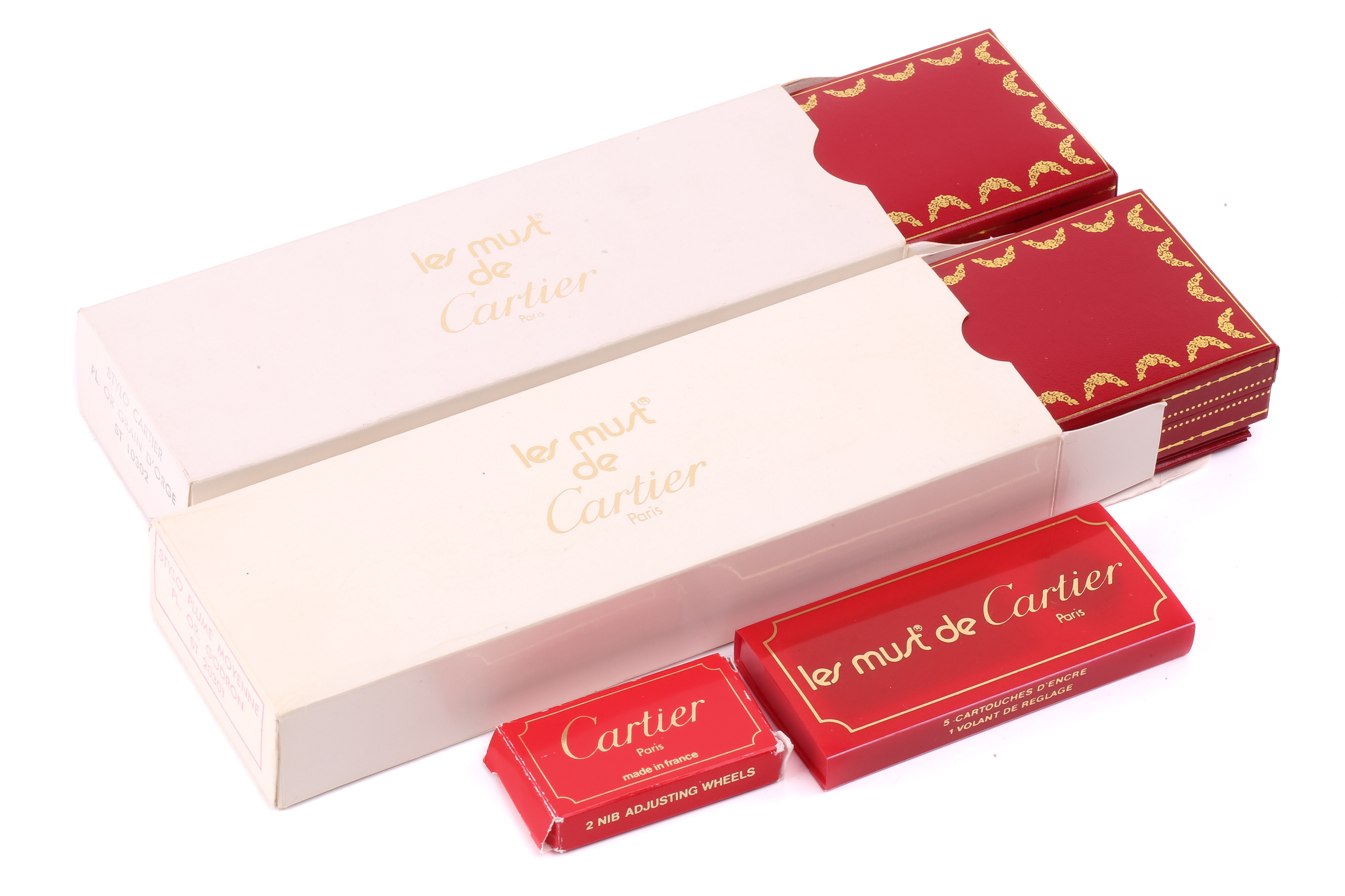 Lot 401 - Les Must de Cartier - two boxed 'Vendôme