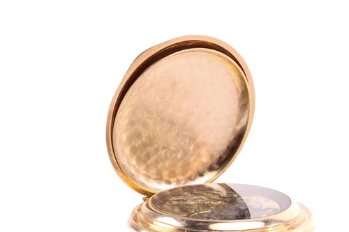 Lot 452 - An Audemars Freres full hunter chronograph...