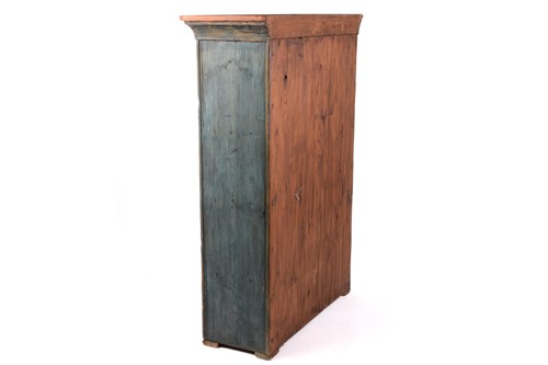 Lot 142 - A Swiss Folk Art naive painted cupboard/hutch,...