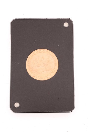 Lot 347 - A 1914 gold Sovereign in a presentation case
