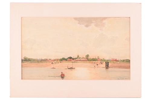 Lot 83 - Tom Scott (1854-1927) Scottish, 'West Lynn,...