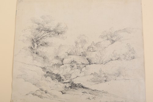 Lot 90 - A folio of pencil works on paper by the Gurney...