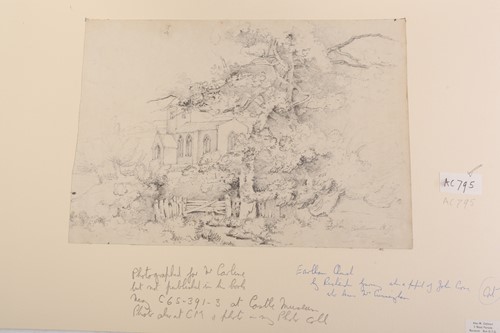 Lot 90 - A folio of pencil works on paper by the Gurney...