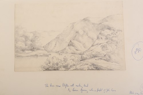 Lot 90 - A folio of pencil works on paper by the Gurney...