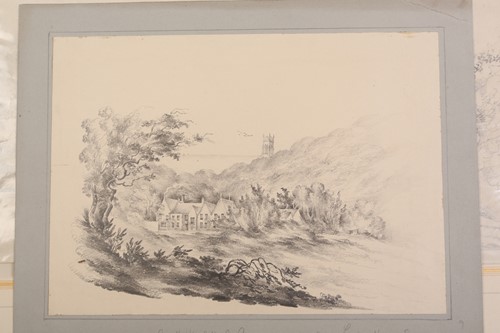 Lot 90 - A folio of pencil works on paper by the Gurney...