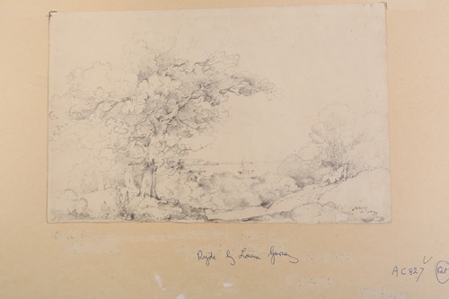 Lot 90 - A folio of pencil works on paper by the Gurney...