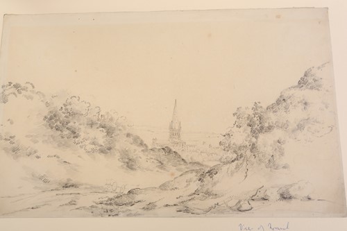 Lot 90 - A folio of pencil works on paper by the Gurney...