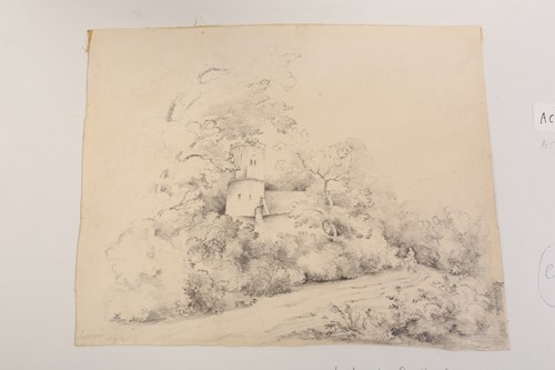 Lot 90 - A folio of pencil works on paper by the Gurney...